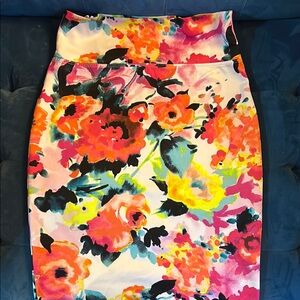 Floral Print Women's Skirt